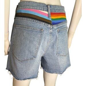 Madewell The Pride Relaxed Mid-length Denim Short